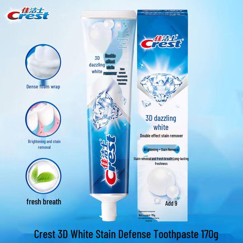 

Crest 3D White Dual-Action Toothpaste