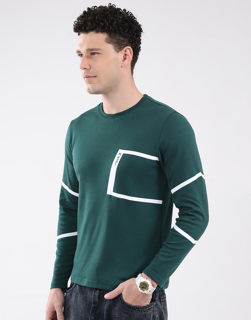 Rock it Men Round Neck Full Sleeve T-Shirt