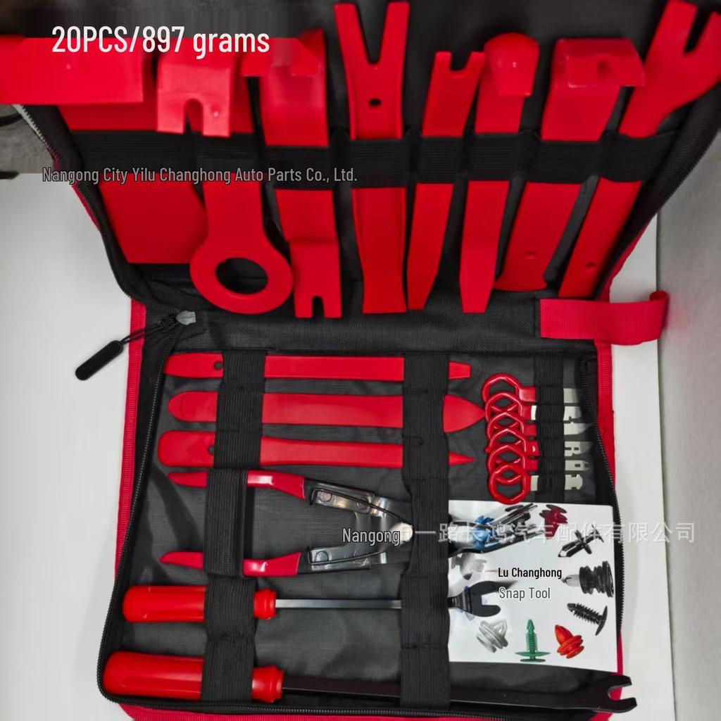 Kit de Levier et Tournevis pour Réparation d'Autoradio – 19/20/25/38/40/439PCS avec Sac à Outils