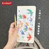 Kinbor 'Week'Journal Planner Notebook,Hardcover Cutie with Dreamy Illustrations&Self-Refill Layout Perfect for Studygram