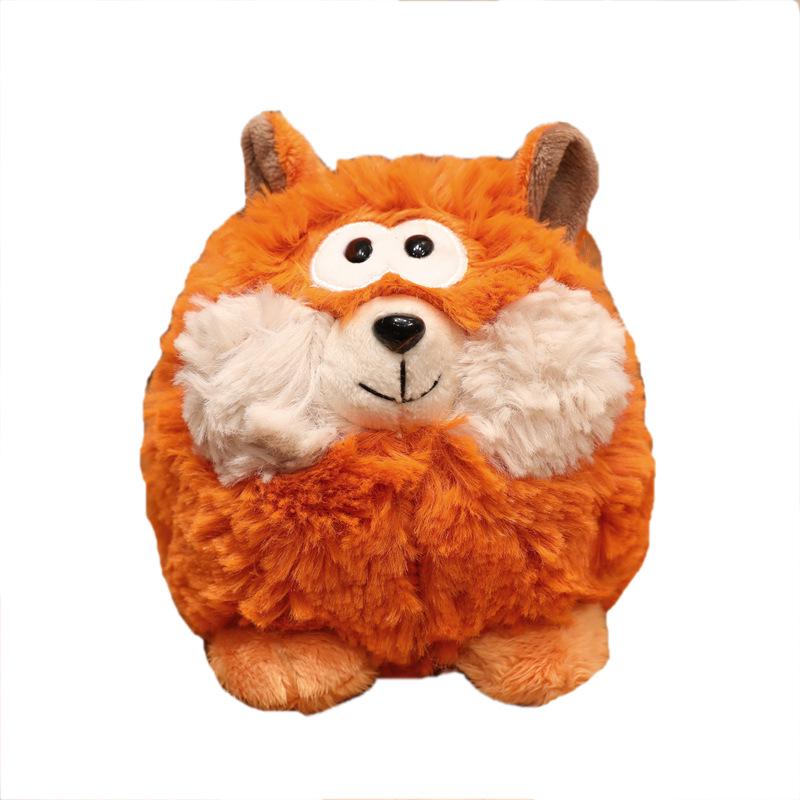 Cute Forest Animals Plush Toys - Lamb, Fox, Bear & Wolf