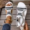 Large Size Sports Wind Mesh Hollow Muffin Sole Comfortable Sandals Summer Open-toed Beach Women's Shoes