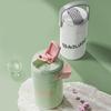 Detachable Straw Insulated Mugs Handheld Flower Tea Cup Practical Thermos  Girls