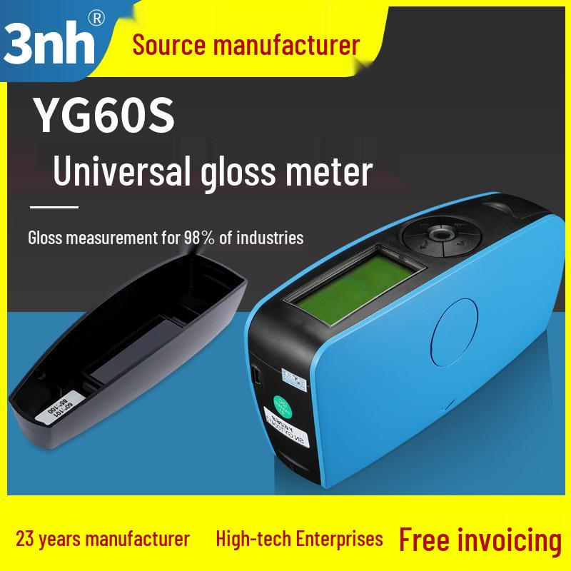 Miernik połysku YG60S do powierzchni metalowych, malowanych, kamiennych i lustrzanych