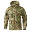 Men's Wear-Resistant Camouflage Workwear Set: Jacket & Pants for Outdoor, Tactical, and Mountaineering Activities