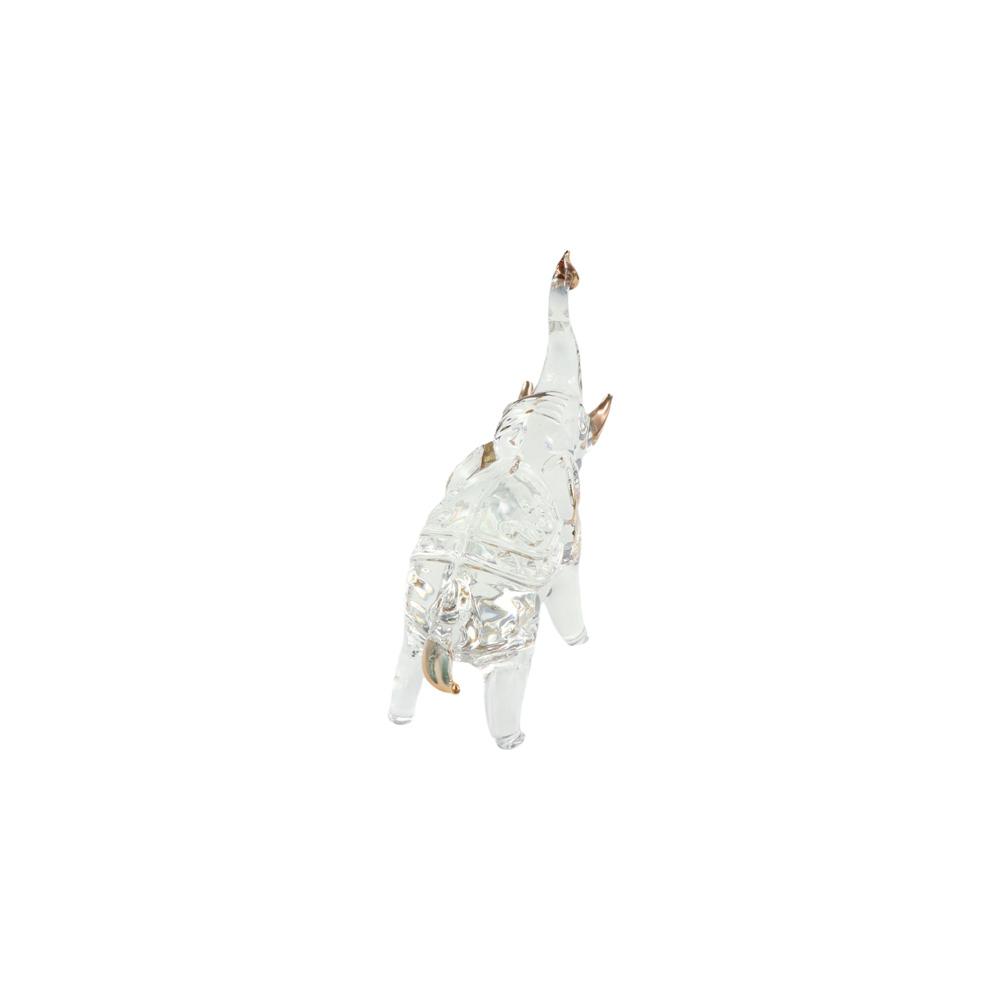 Frog Crystal Elephant Figurines Gilding Process Desk Decoration Ornament  Desktop Decoration