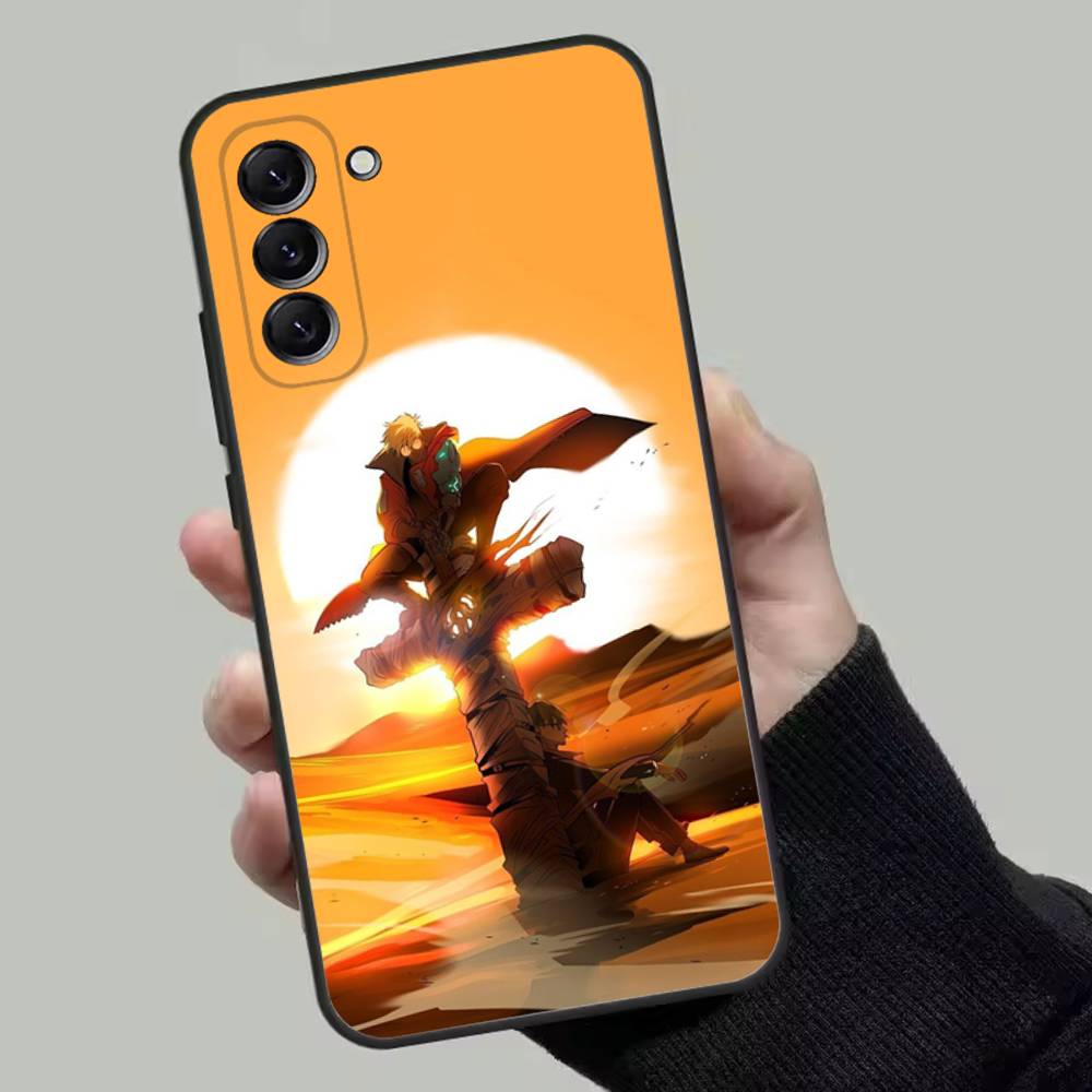 TRIGUN STAMPEDE Phone Case For Samsung Galaxy A13,A21s,A22,A31,A32,A52,A53,A71,A80,Soft Black Shell