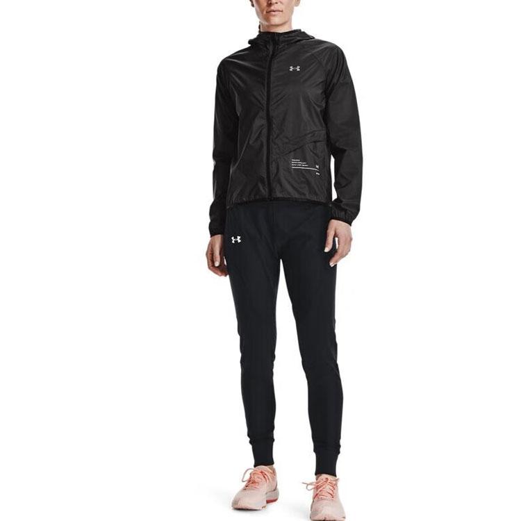 Under Armour Qualifier Zip Hoodie Women Black 1326558-010