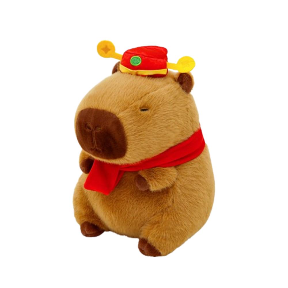 Stuffed Capybara Plush Doll Soft Stuffed Capybara Doll Kawaii Simulation Capybara Toy  Home Decor