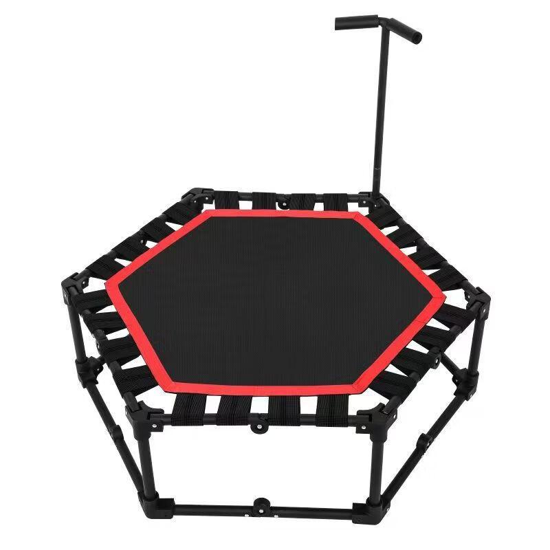 Chao Kai Indoor Foldable Trampoline with Handrail