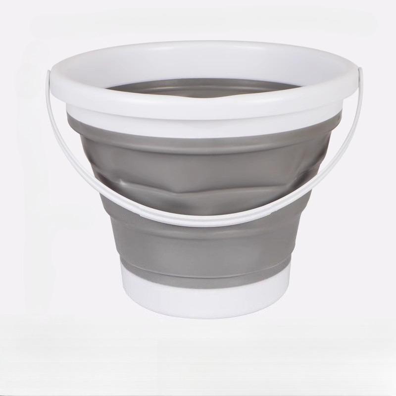 

10L Collapsible Silicone Bucket - Portable, Space-Saving & Durable Design | Easy to Clean & Store | Perfect for Car Washing
