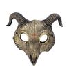 Halloween Skeleton Goat Horror Masks Skull Horror Demons Cosplay Dance Prom Carnival Party Props Roleplay Animal Mask for Adults