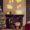 VidaXL Christmas Candle Figures with 144 LEDs 70x42 Cm