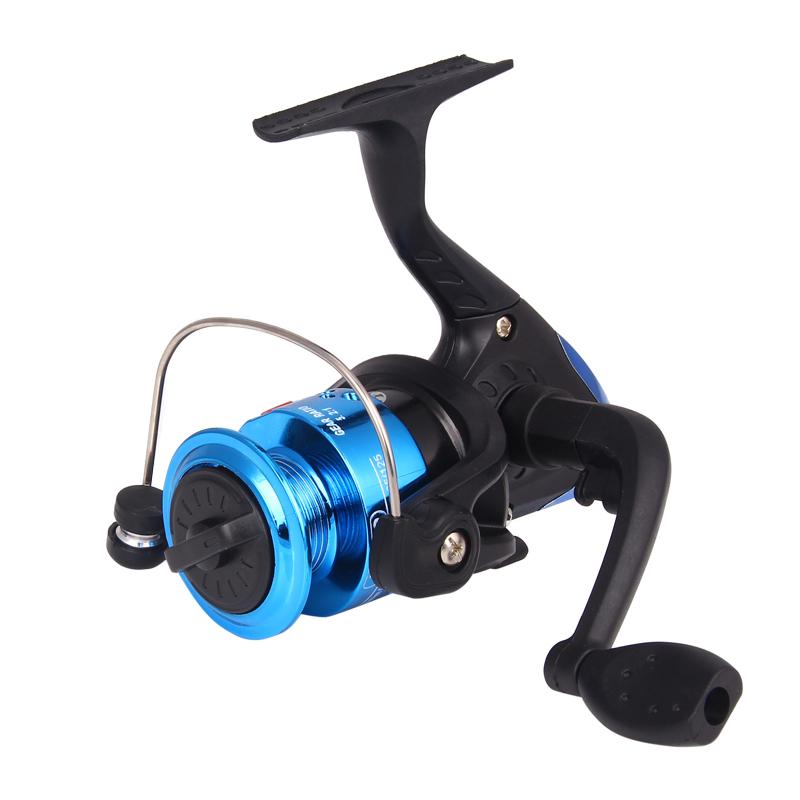 200 Series Cheap Factory Price Mini Spinning Fishing Reels for New User Tackle Fishing Reel ABS Wheel 200 Series синий