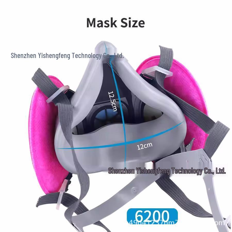 Maschera Protettiva Antipolvere e Fumi 2097 P100 per Uso Industriale