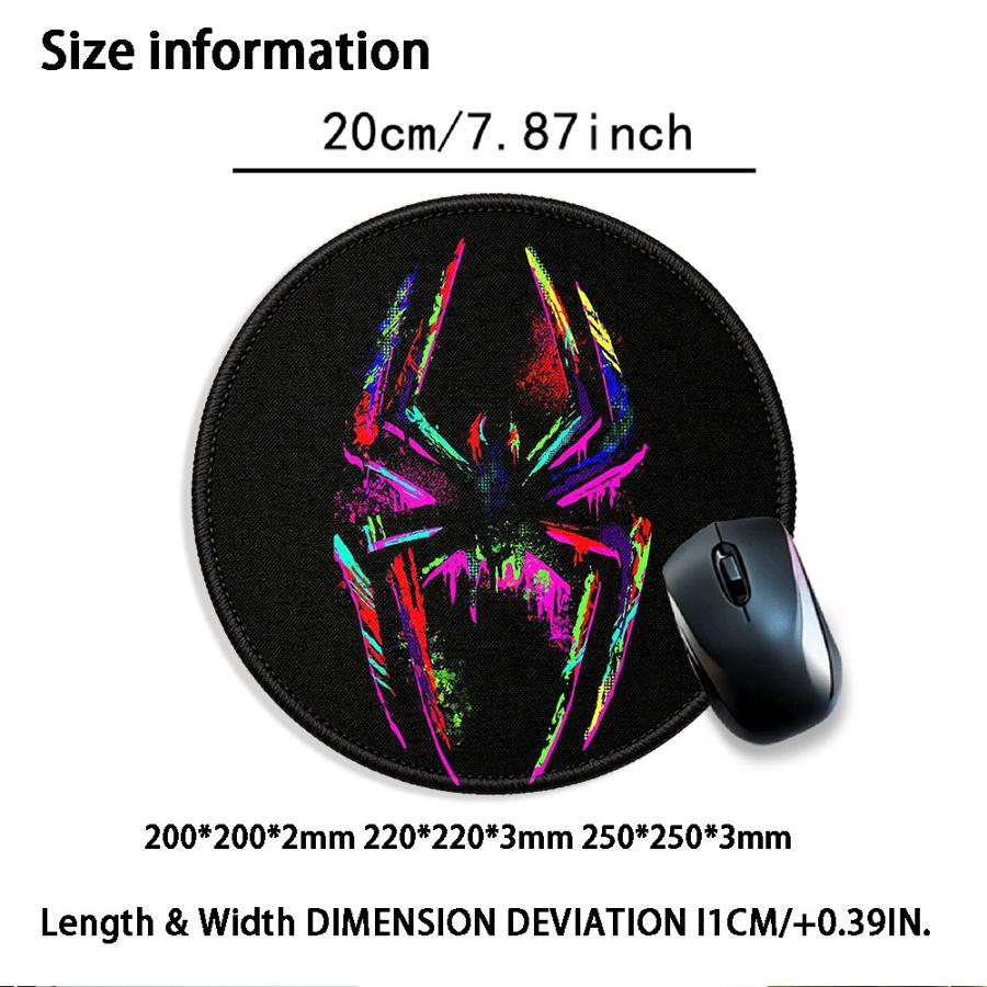 overlock 1pc Mouse Pad Game Console Pad Computer Laptop Pad office Pad Keyboard Mouse Pad Desk accessories Red Spider