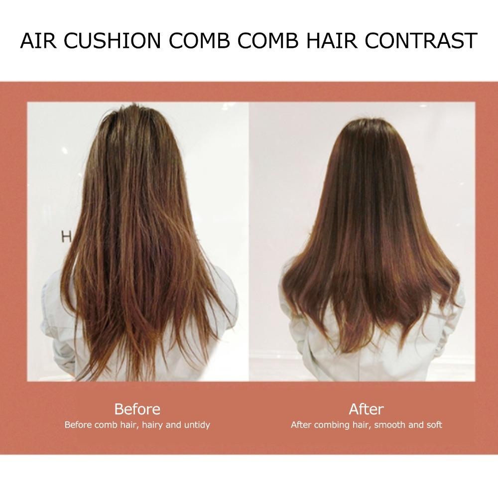 Portable Air Cushion Paddle Hairbrush Soft Rounded Paddle Hairbrush Hair Styling Tool Hair Styling