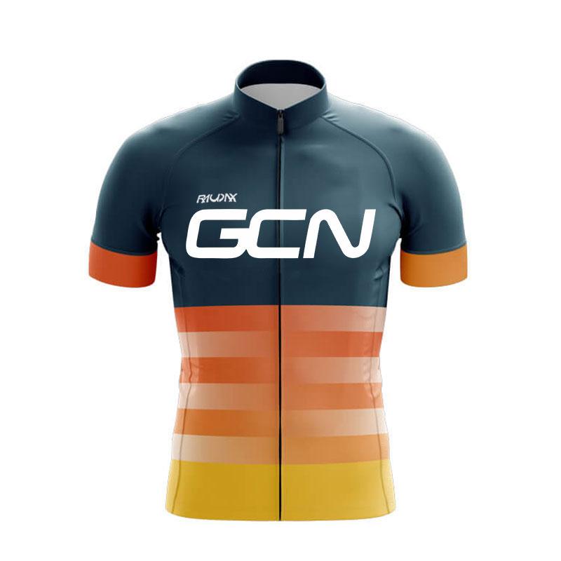 2025 Raudax GCN Team Summer Short Sleeve Cycling Jersey Set Breathable Mountain Bike Cycling Clothing Maílllot Ciclismo Hombre