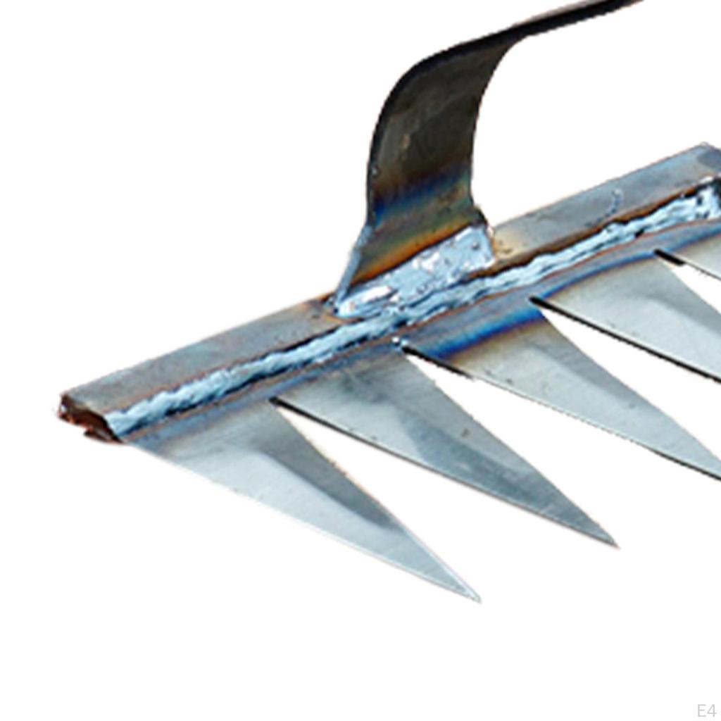 Efficient Garden Rake for Easy Soil Preparation and Planting