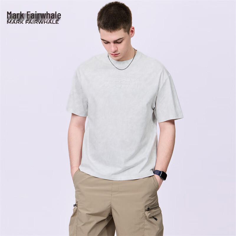 Mark Fairwhale Men's Round Neck Short Sleeve T-Shirt