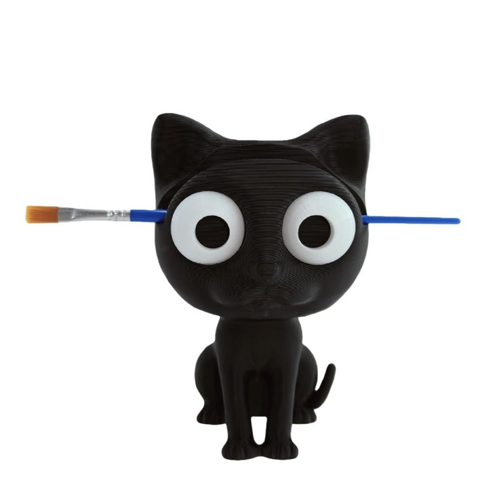 3D Print Eyeglass Show Holder Non-slip Cat Ornaments Creative Cat Glasses Display Stand  Desktop