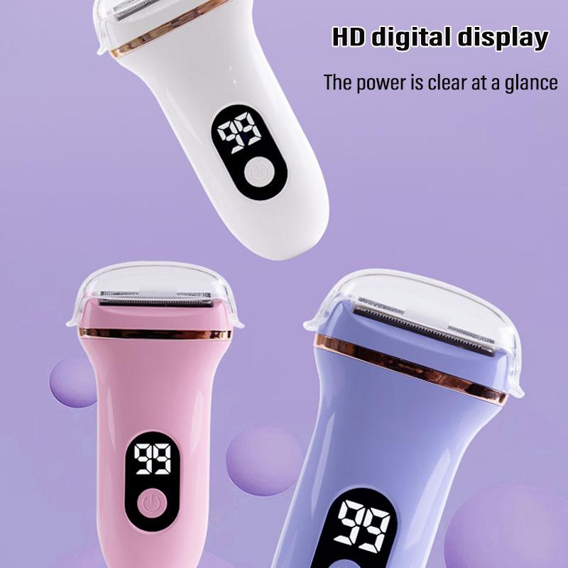 Epilator Electric Nedureros pentru Femei, Reîncărcabil, Aparat de Ras pentru Îndepărtarea Părului pentru Picior, Corp, Față, Buza Superioară, Bărbie, Trimmer Bikini