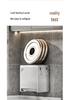 Stainless Steel Wall-Mounted Chopstick & Knife Holder with Drip Rack