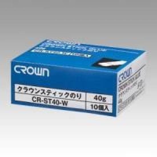

Crown Crown Glue Sticks x 10 Sticks CR-ST40-W 10, 40g,