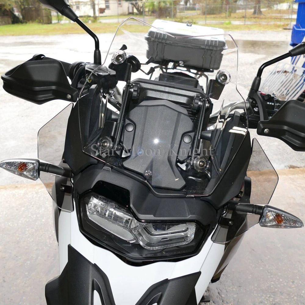 Pro BMW F750GS F850GS F 850 ​​GS 750 2018-up Motocyklové čelní sklo Boční deflektor Ruční sklo Přední vítr
