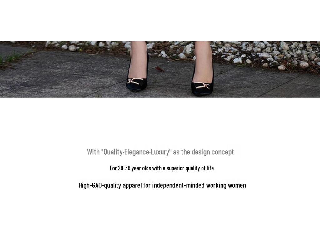 New Spring-Autumn Coffee Formal Suit: Slimming White-Collar Women's Workwear