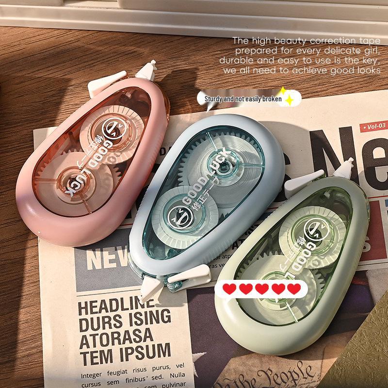 Odolná barevná korekční páska - Tichá, hladká, velká kapacita pro studenty