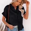 Summer Cotton Linen Shirt Women Short Sleeves Tops Womens Elegant Blouses Short Sleeve Summer Shirts For Wo… More