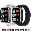 Pleciony solo loop do Xiaomi Redmi Watch 3 active Akcesoria do pasków sportowy Nylon Oddychający Zamienny Pasek Redmi 3 Lite