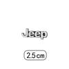 2/4PCS Car Audio Sticker 3D Metal Auto Badge Decal Decoration Accessories For Jeep Renegade Wrangler Compass Cherokee JK Rubicon