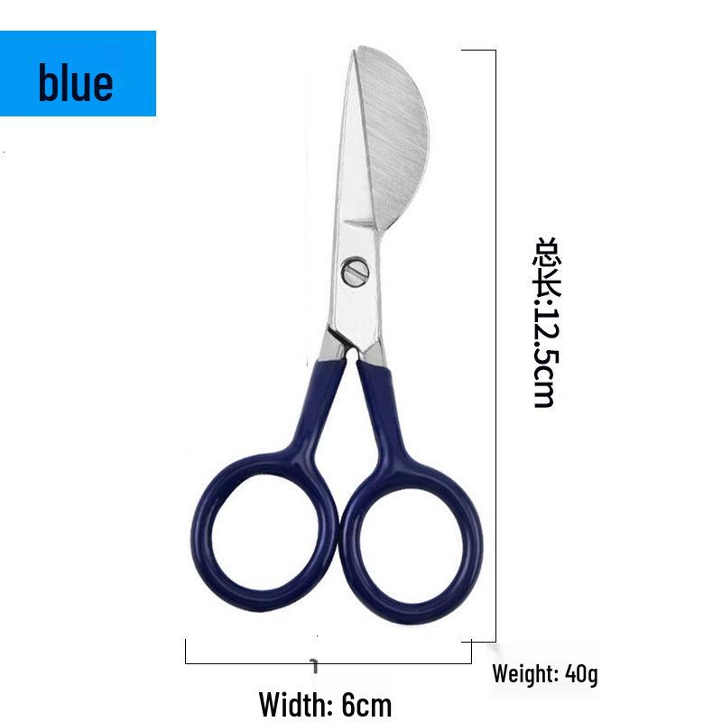 Professional Duckbill Pelican Scissors for Carpet Tufting - Upturned Head DIY Tools