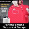 1000W Portable Household Shower Cabin Sauna Bag SPA Loss Weight Calories Burned Sauna Tent Suit Folding Sauna Sweating Steam Room
