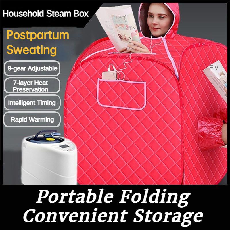 1000W Portable Household Shower Cabin Sauna Bag SPA Loss Weight Calories Burned Sauna Tent Suit Folding Sauna Sweating Steam Room