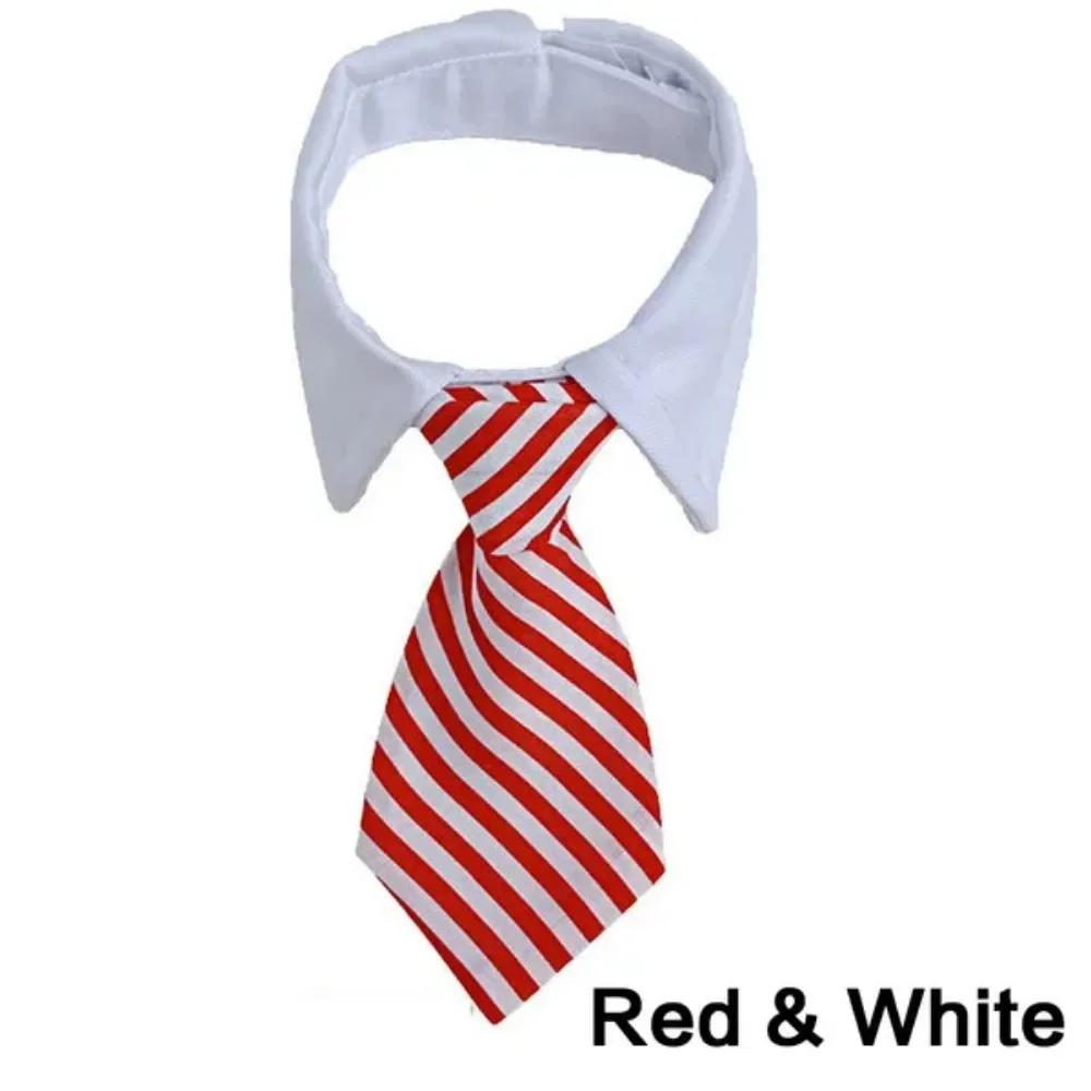 Pet Puppy Bow Tie Necktie - Adjustable Formal Dog Collar for Small Dogs and Cats, Puppy Grooming Costume Accessories