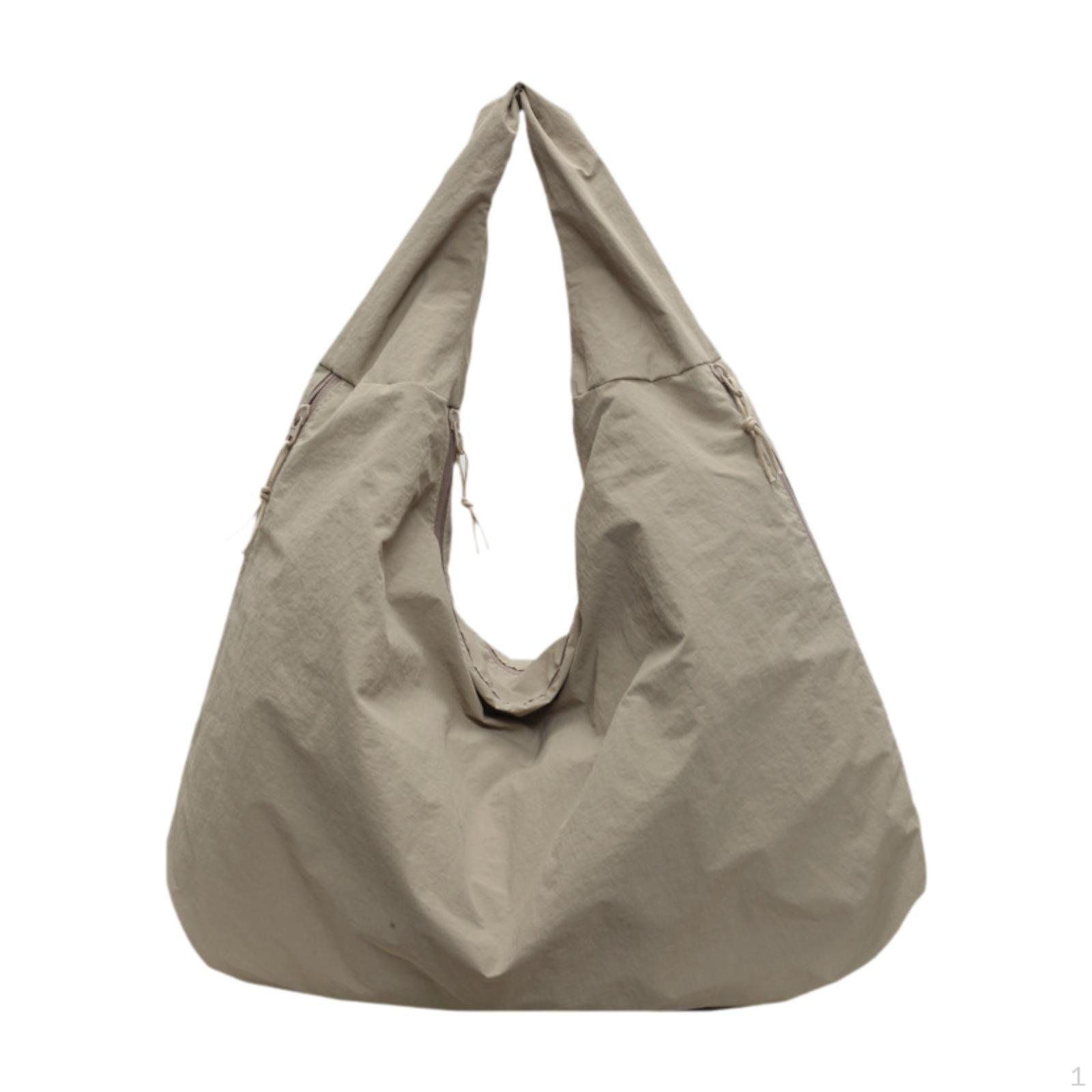 

Дорожная сумка-тоут, легкая женская сумка через плечо для шопинга на открытом воздухе хаки