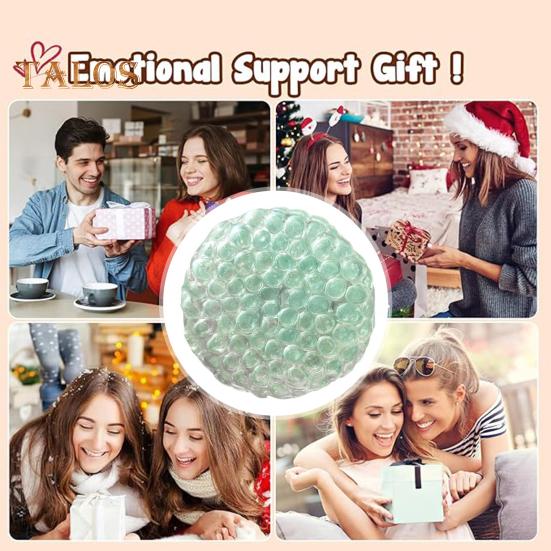 Handmade Stress Relief Balls Anxiety Relief Stress Ball Ergonomic Portable Shapeable Ball for Carpal Tunnel Arthritis Treatment