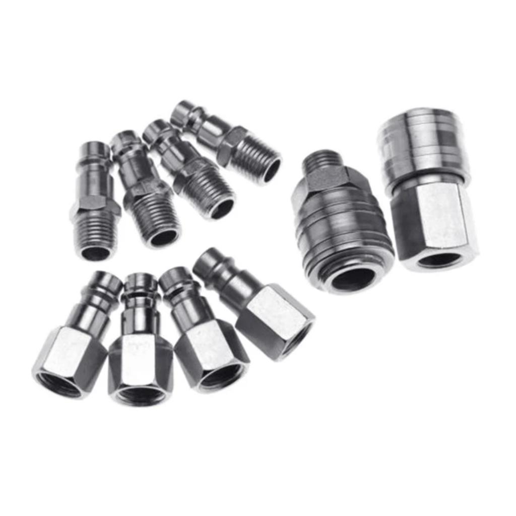 Top-Quality and Reliable Euro Air Compressor Kit - Long-Lasting Connectivity with 10pcs of Durable 1/4" BSP Quick Coupling - Ide
