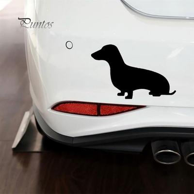 Autoleben qualitative süße Dackel Hund Motorrad Fahrzeug reflektierende Aufkleber Aufkleber ation