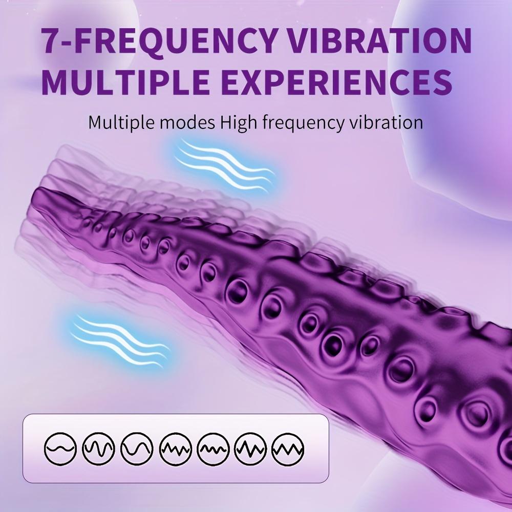 Vibrating Realistic Anal Octopus Vagina Stimulation G-Spot Clit Vagina Powerful Dildo Masturbation Adult Sex Toys for Men Women