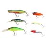 Plastic Fishing Lures Baits Kit Set Portable Fishing Tackle Set with Storage Bag for Freshwater Saltwater