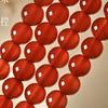 Pure Natural Red Agate Bracelet for Women Official Flagship Store108Buddhist Beads Stacked with Crystal Bracelets, Couple's Style Jewelry