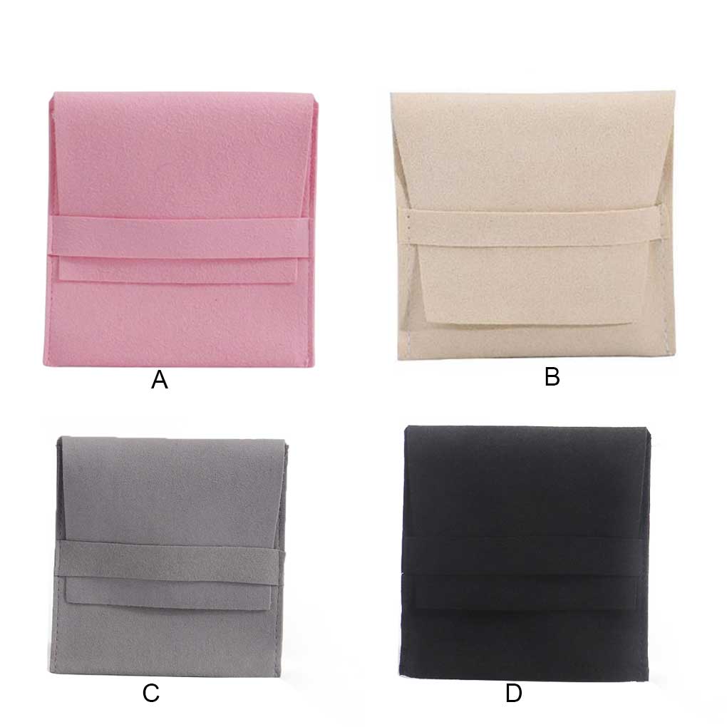 Ohrringe Halskette Beutel Schmucktasche Ring Mikrofaserbeutel Aufbewahrung Geschenke Organizer Auslage Weihnachtsfeier Beutel