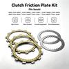 Motorcycle Friction Clutch Plates For Suzuki RG50 PV50 RMX50 TS50X TV50 SMX50 ZR50 ZR50S SKE/SKH GS50 K5 OR50 ET 21441-28301