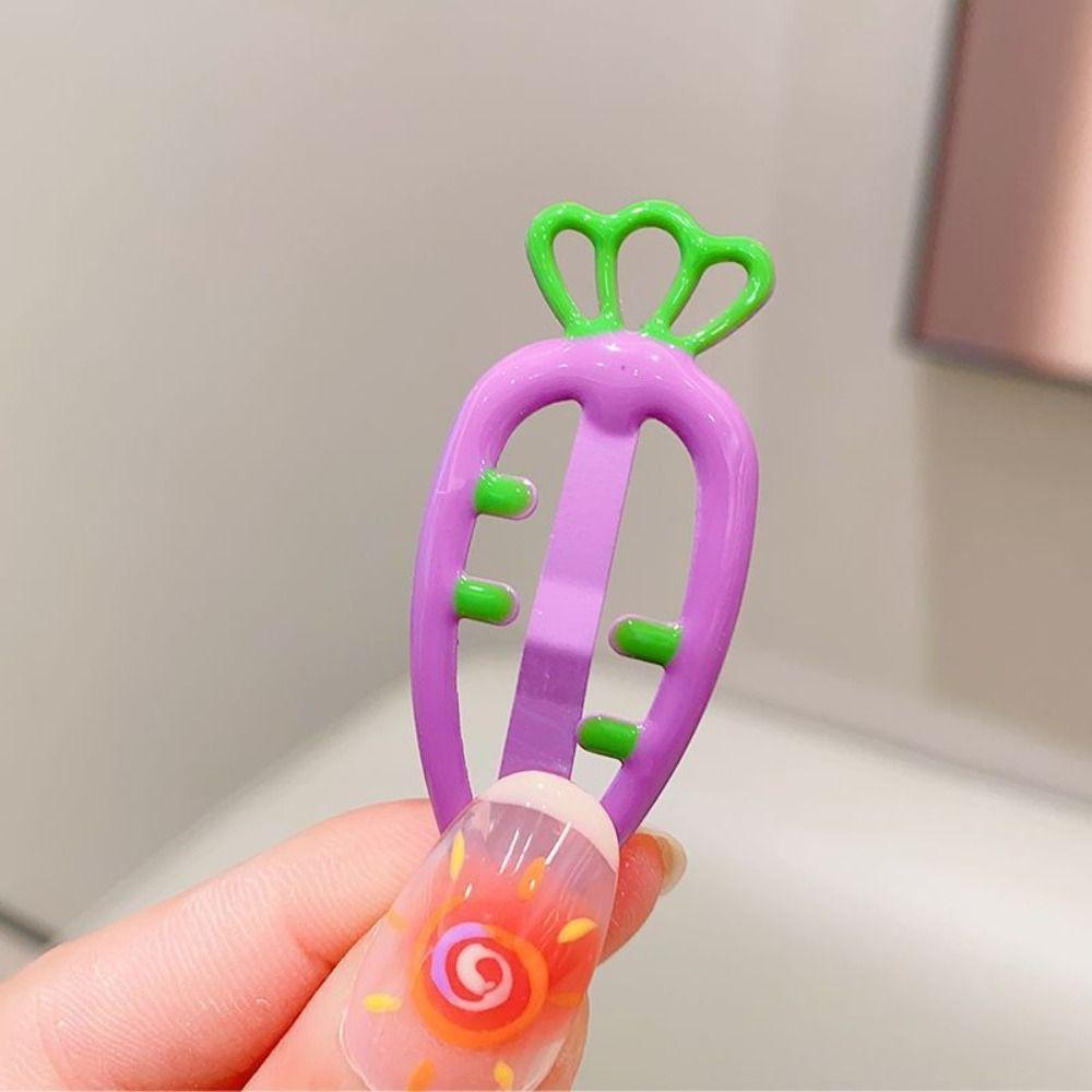 Neue Süße Karotte BB Haarspange Bonbonfarbe Dopamin Haarspange Geschenk Kopfschmuck Kinder