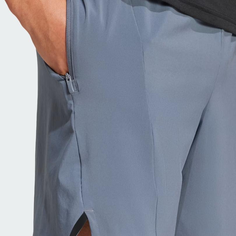 Adidas Training Fashion Minimalist Sports Casual Shorts Men Shorts Gray JI8136