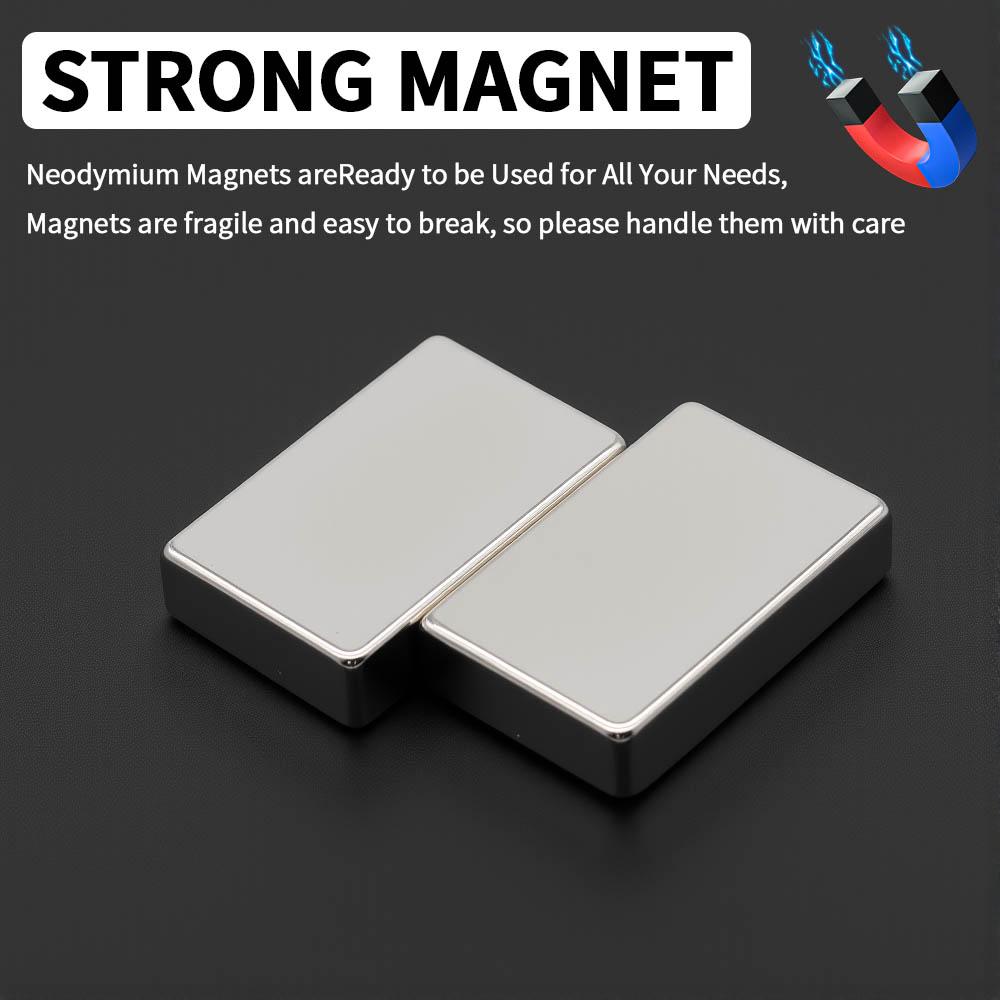 40x25x10mm Powerful Neodymium Magnet N35 NdfeB Permanent Magnetic Imanes Block Super Strong Fridge Magnets DIY